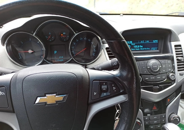 Chevrolet Cruze cena 19900 przebieg: 117480, rok produkcji 2011 z Kraków małe 79